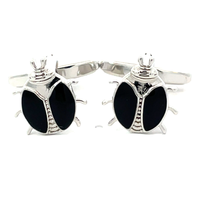 Black Bug Cufflinks