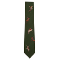 Western Tie Olive