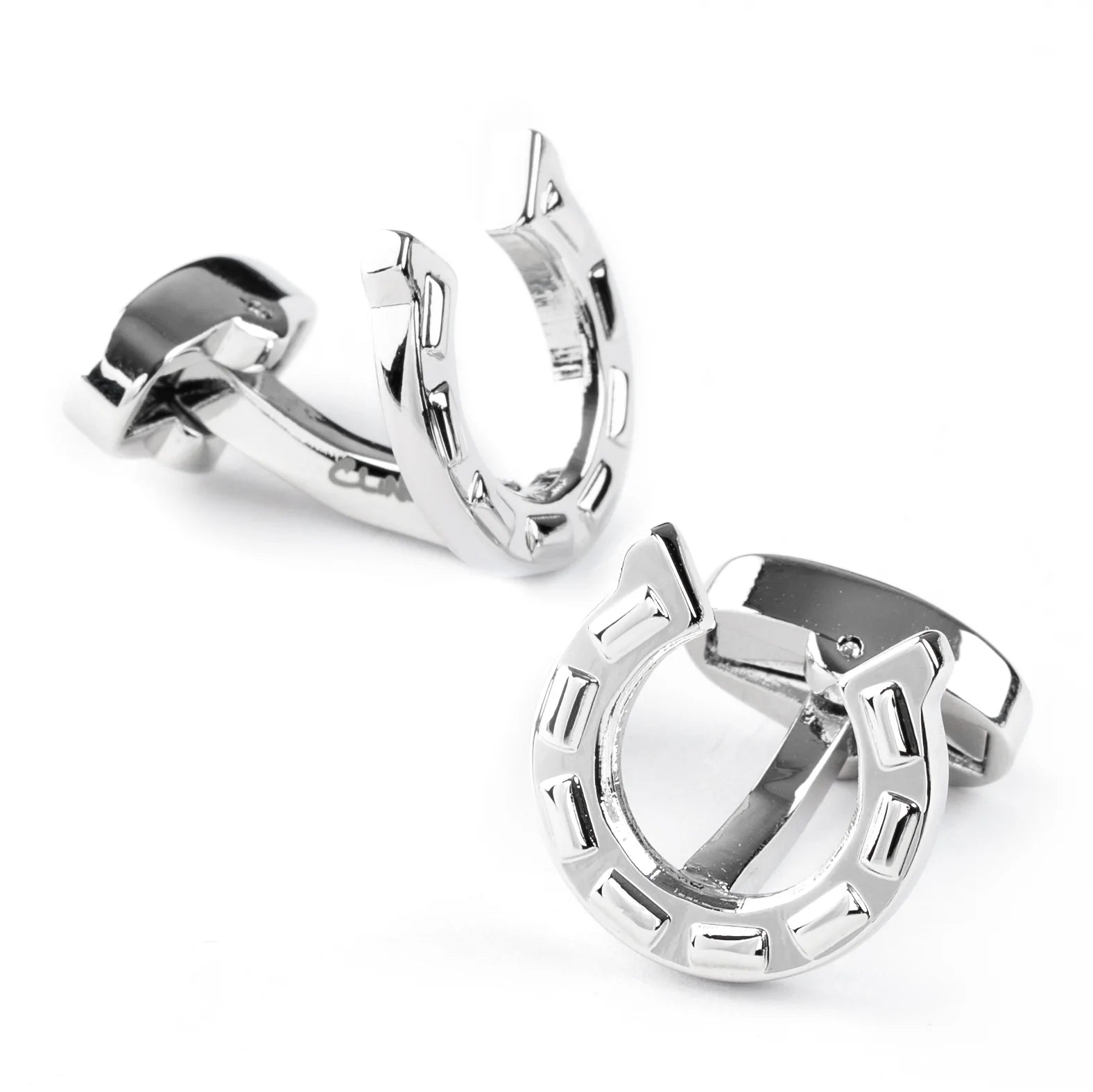 Silver Horseshoe Cufflinks