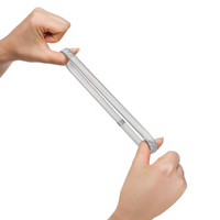 Arm Band Sleeve Holder in Silver