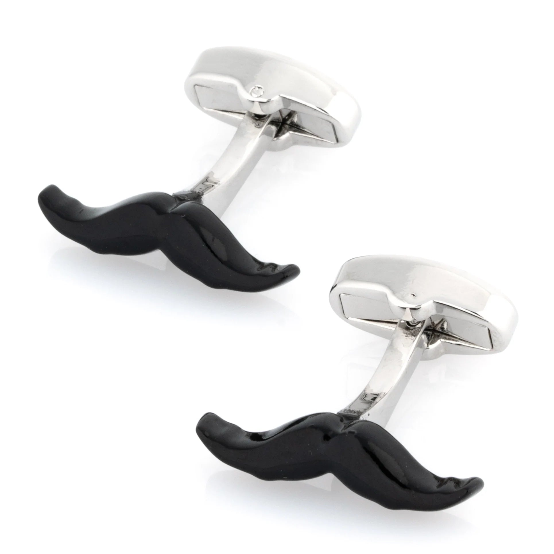 Black Moustache Cufflinks