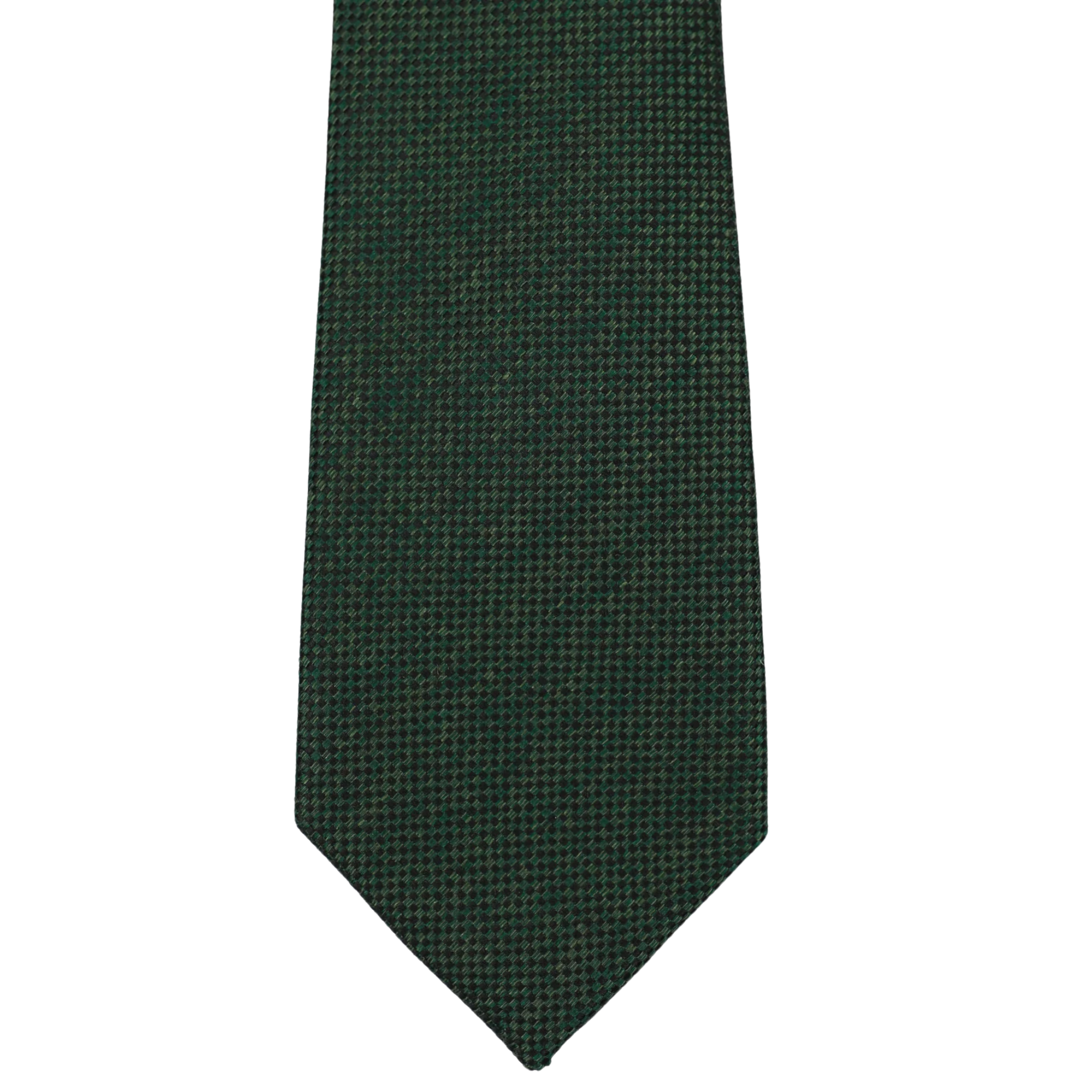 Dot Textured Fren Green Tie