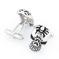 Skull with Spider Cufflinks