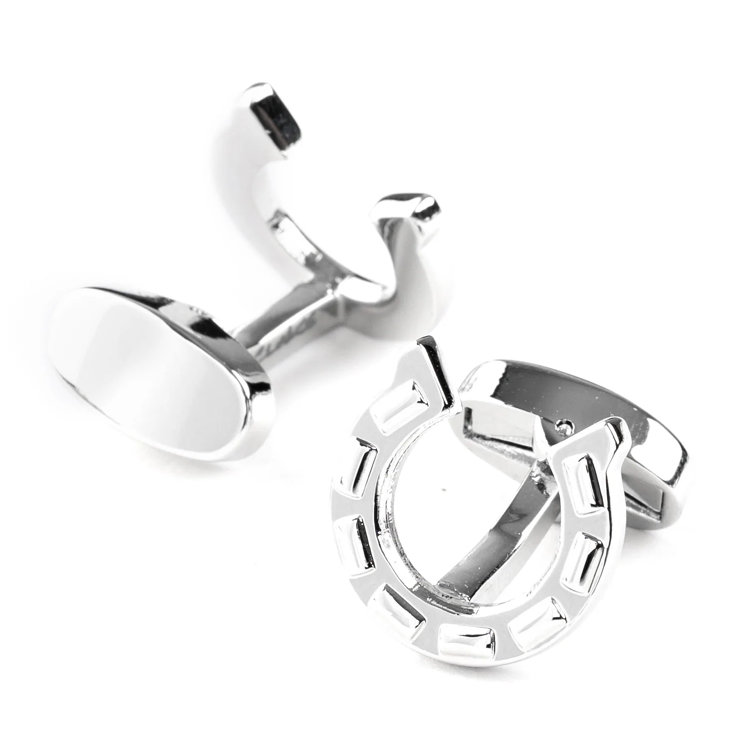 Silver Horseshoe Cufflinks
