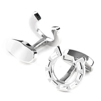 Silver Horseshoe Cufflinks