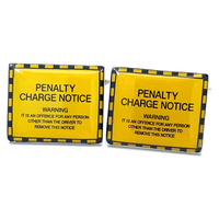Yellow Parking Tickets Cufflinks