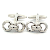 Open Belcher Chain Cufflinks