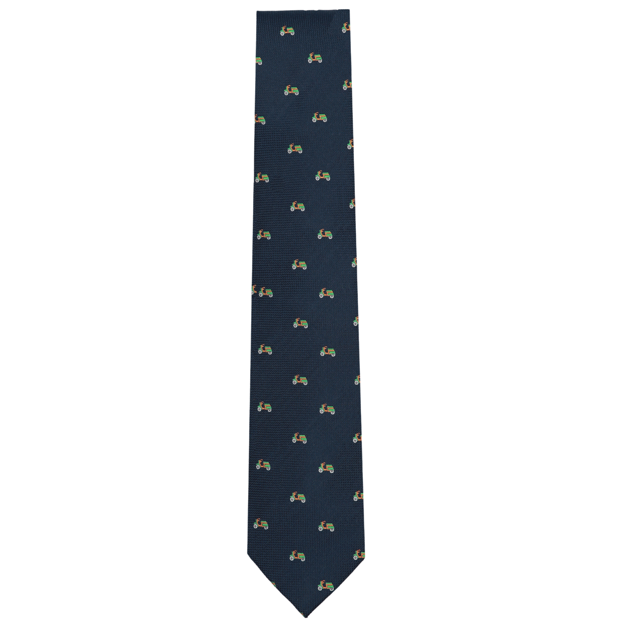 Vespa Tie Navy-Green