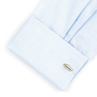 Silver/Gold Cocktail Glass & Shaker Cufflinks