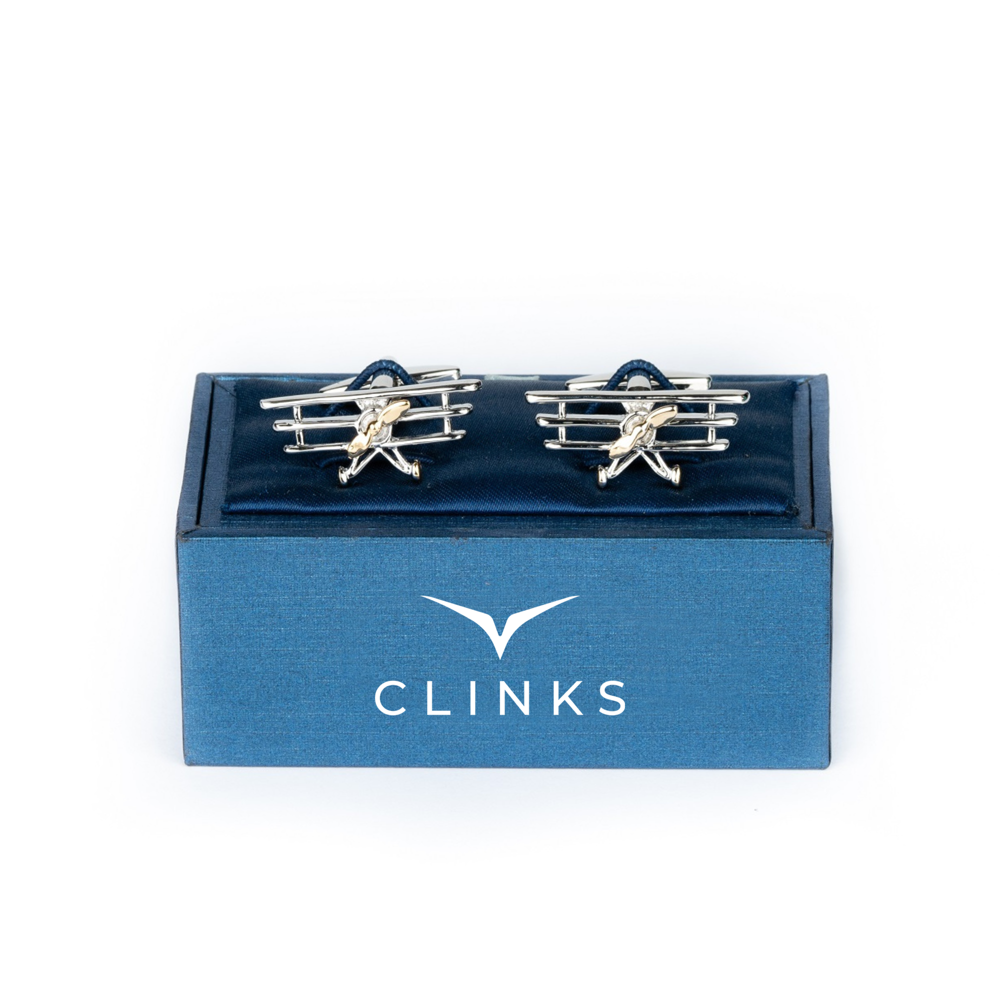 "High Flyer" TriPlane Cufflinks