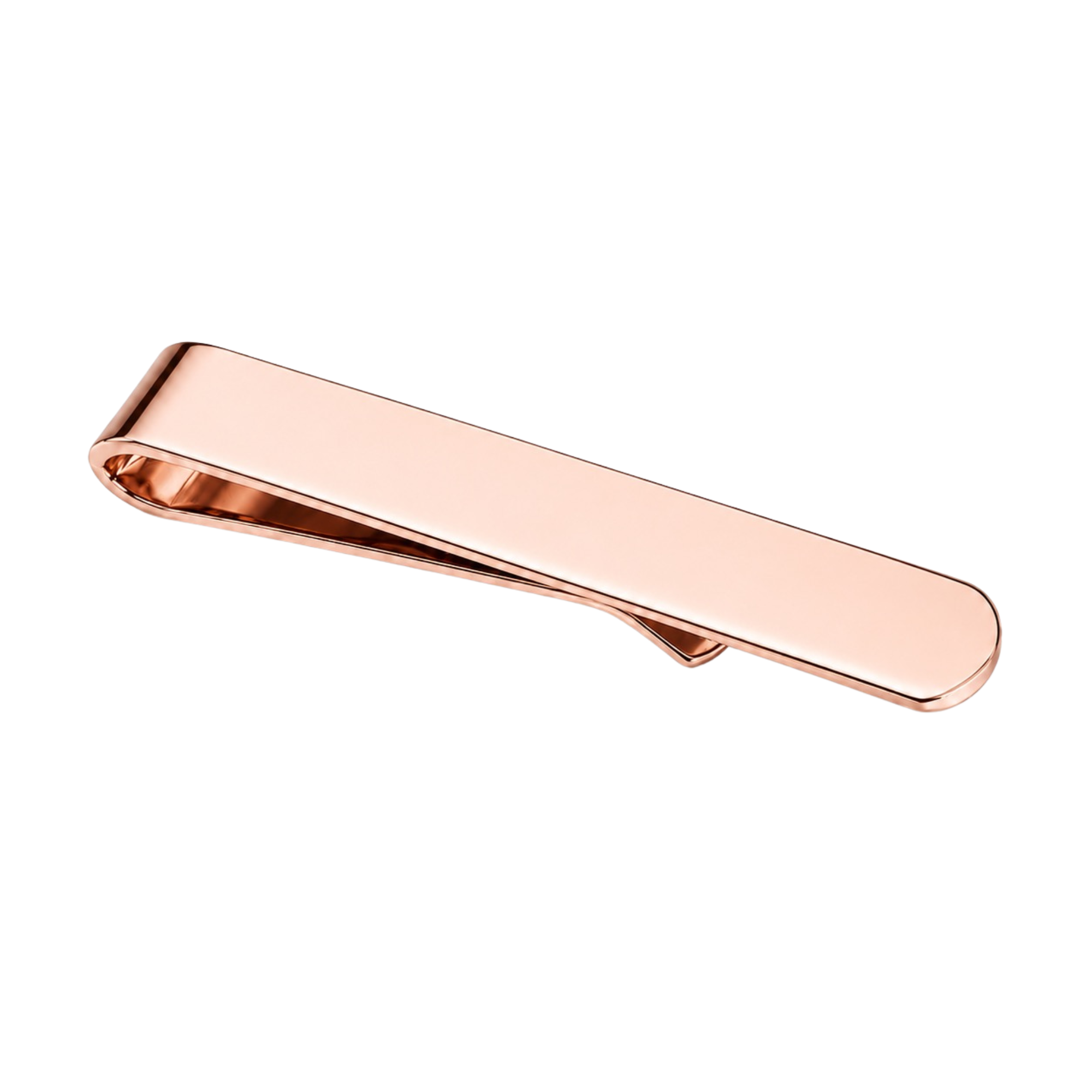 Engravable Tie Bars Curved End (Blank)