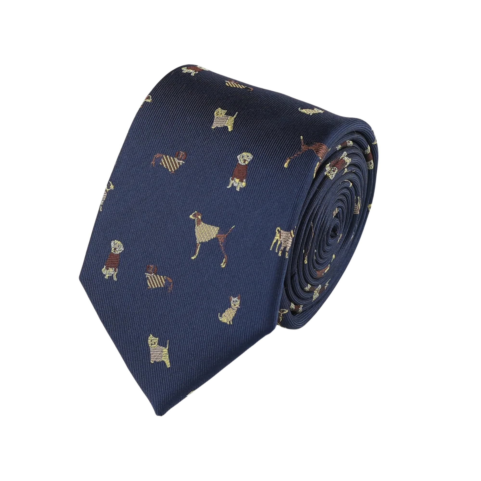 Yellow Doggy Tie