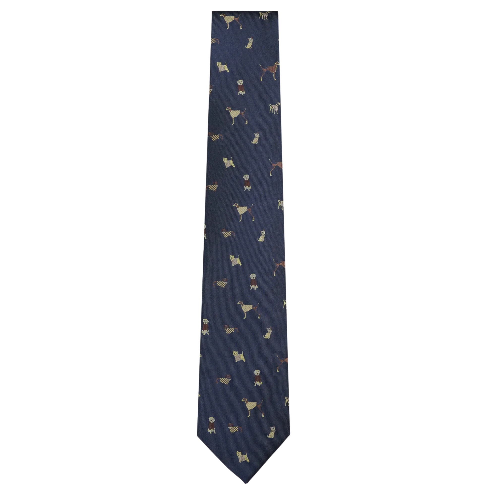 Yellow Doggy Tie