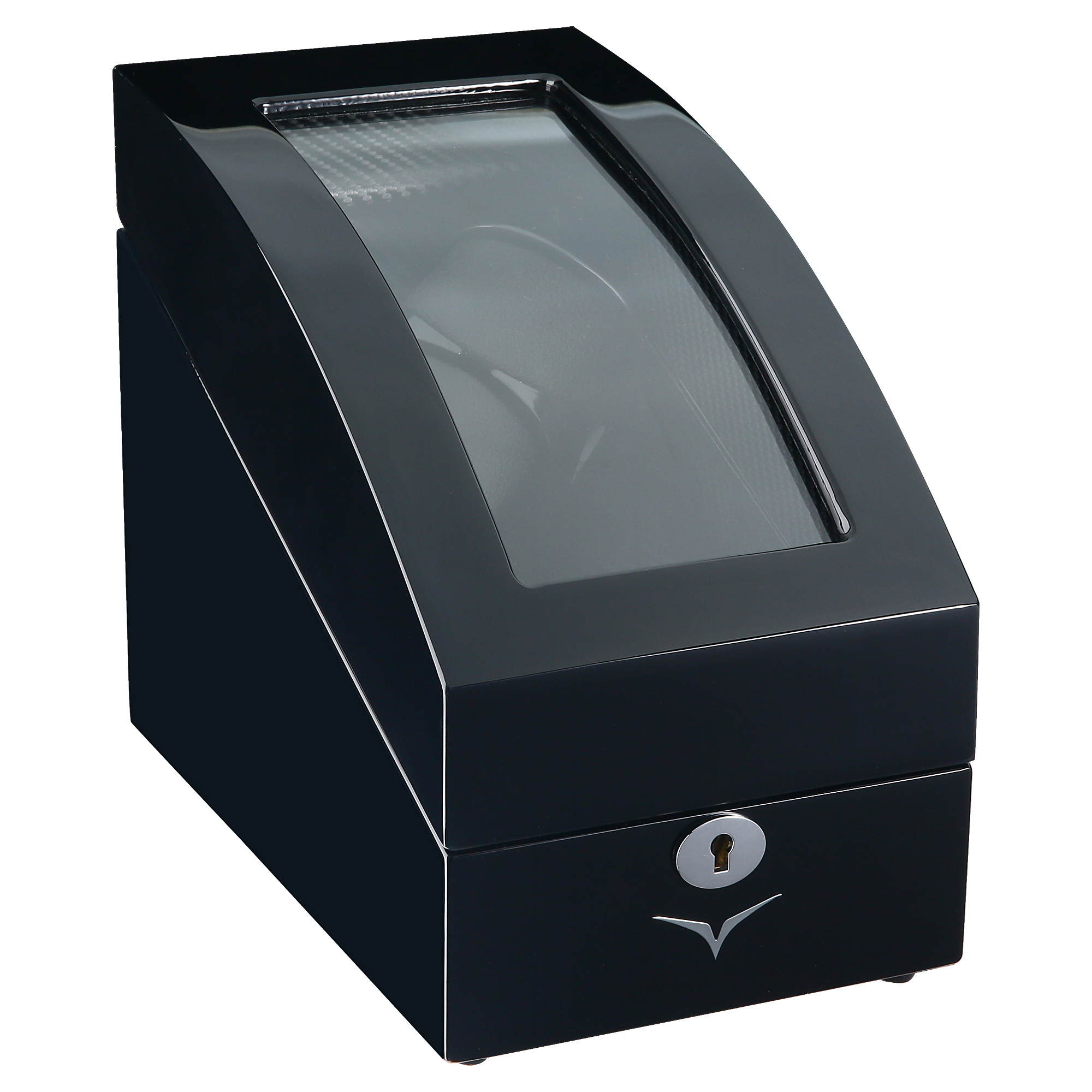 Seconds - Avoca Watch Winder Box for 2 + 2 Watches in Black (C)