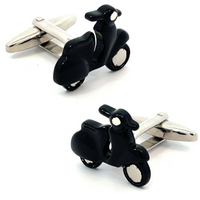 Scooter Black Cufflinks