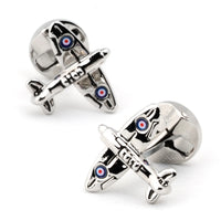 Spitfire Airplane Cufflinks