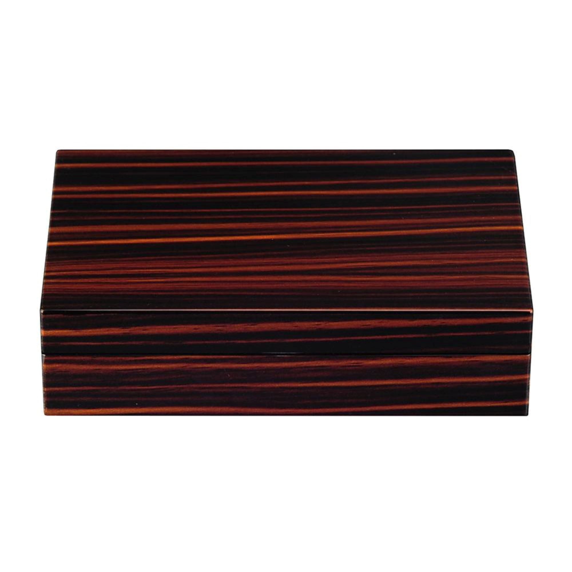 16 Pairs Storage Box for Cufflinks Ebony Storage Boxes Clinks