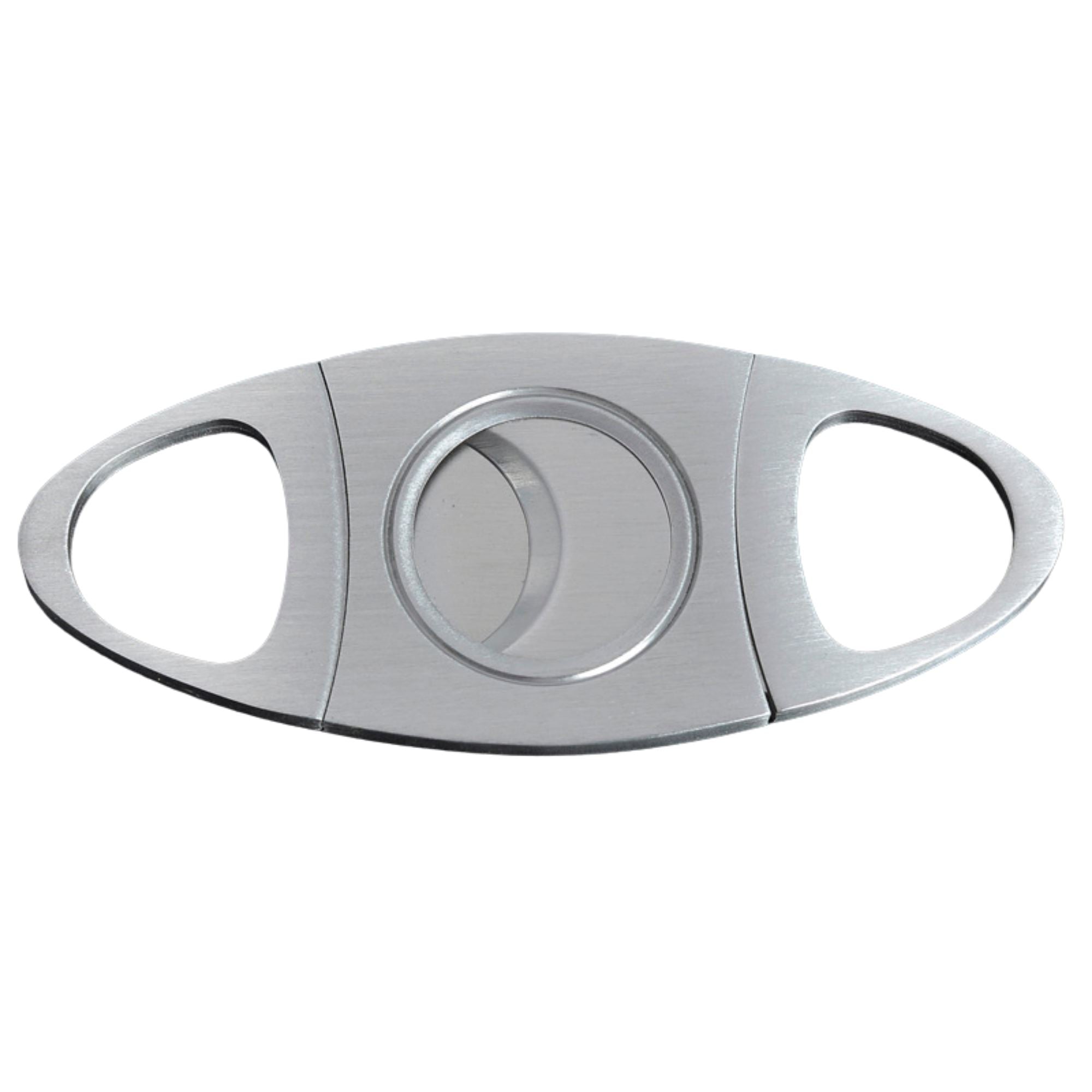 Silver Two Finger 56 Ring Gauge Cigar Cutter Boxed Cigar Cutter Clinks Australia