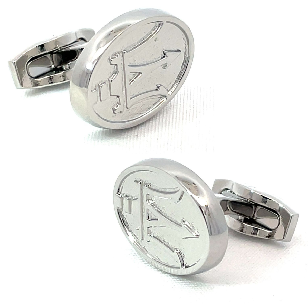 Silver Maserati Cufflinks
