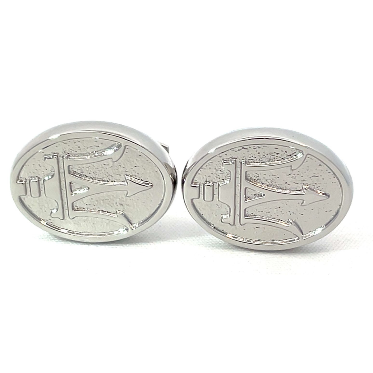 Silver Maserati Cufflinks