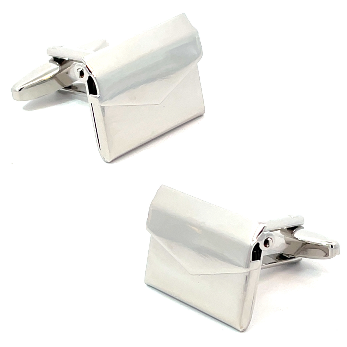 Secret Messages Engravable in Envelope Cufflinks