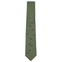 Racing Tie Olive