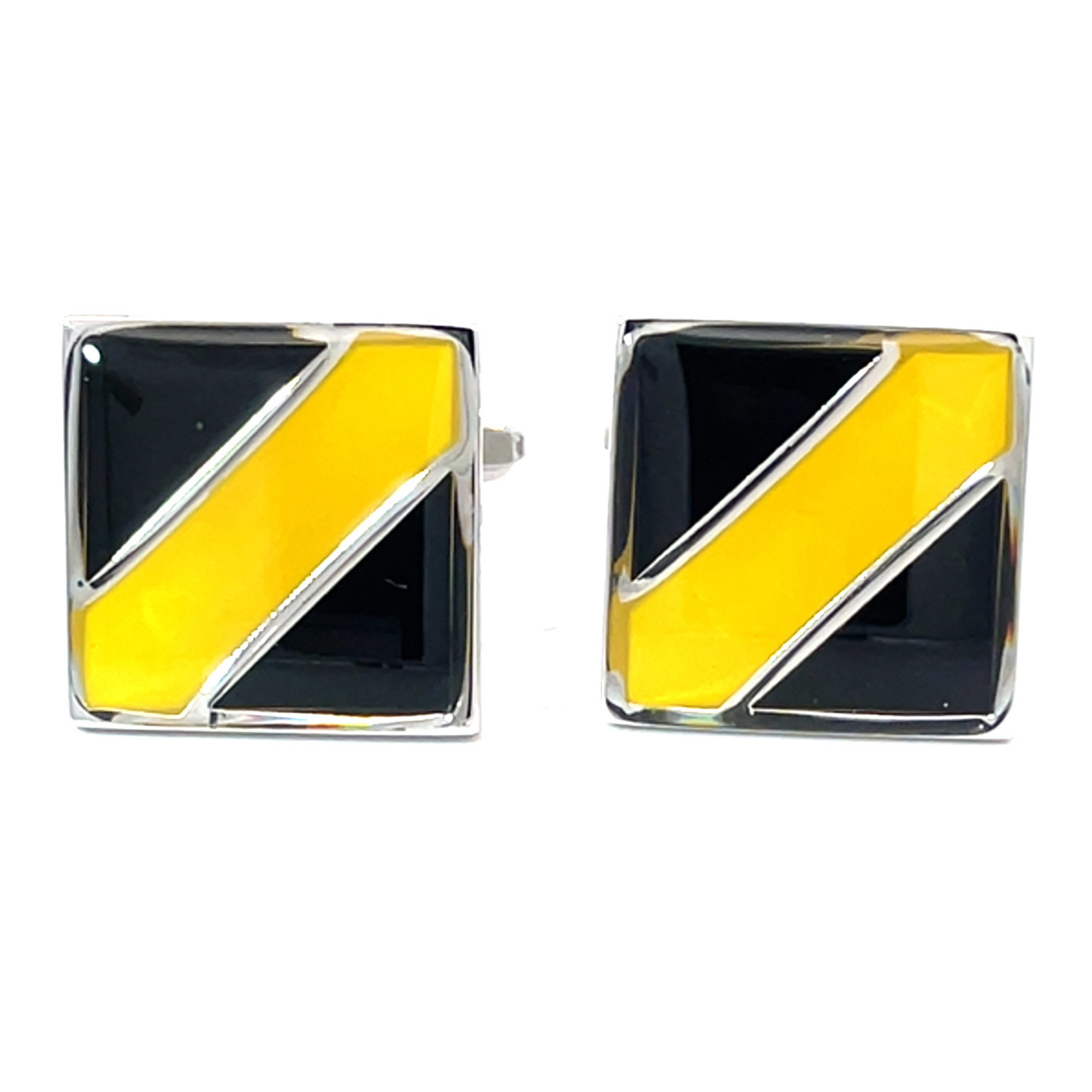 Colour Richmond FC AFL Cufflinks