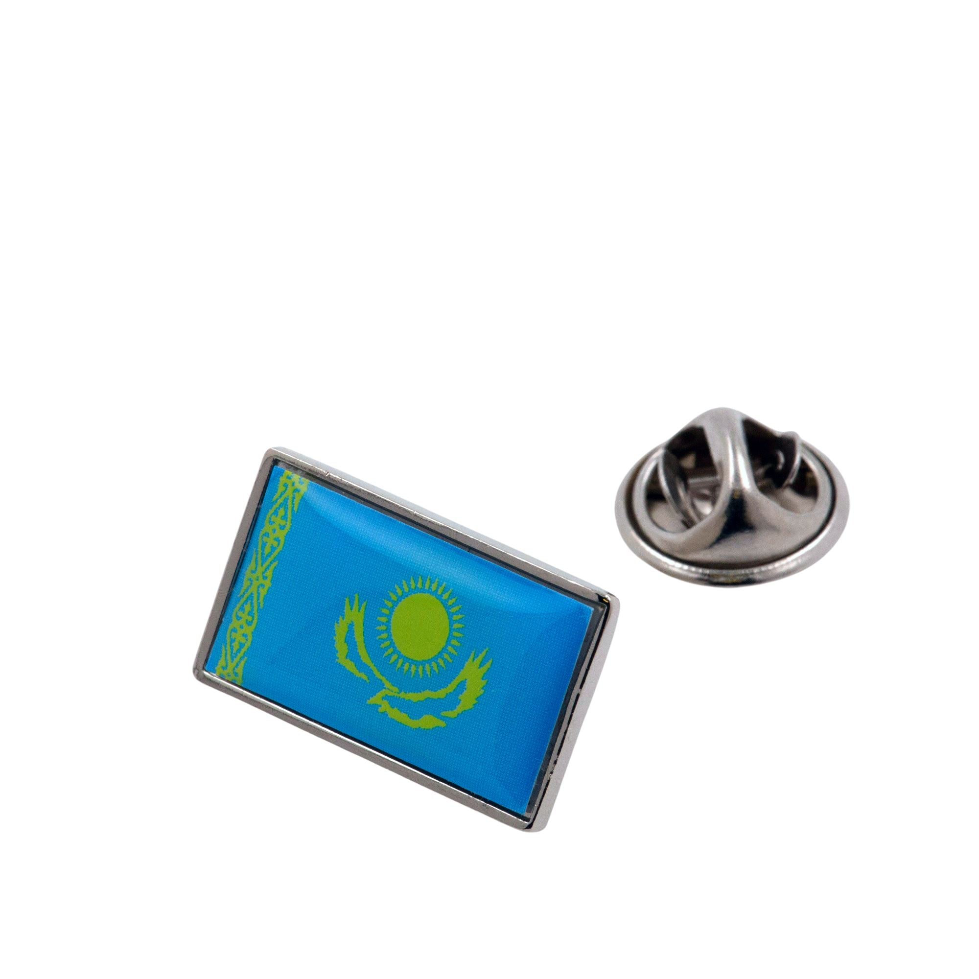 Flag of Kazakhstan Lapel Pin Lapel Pin Clinks