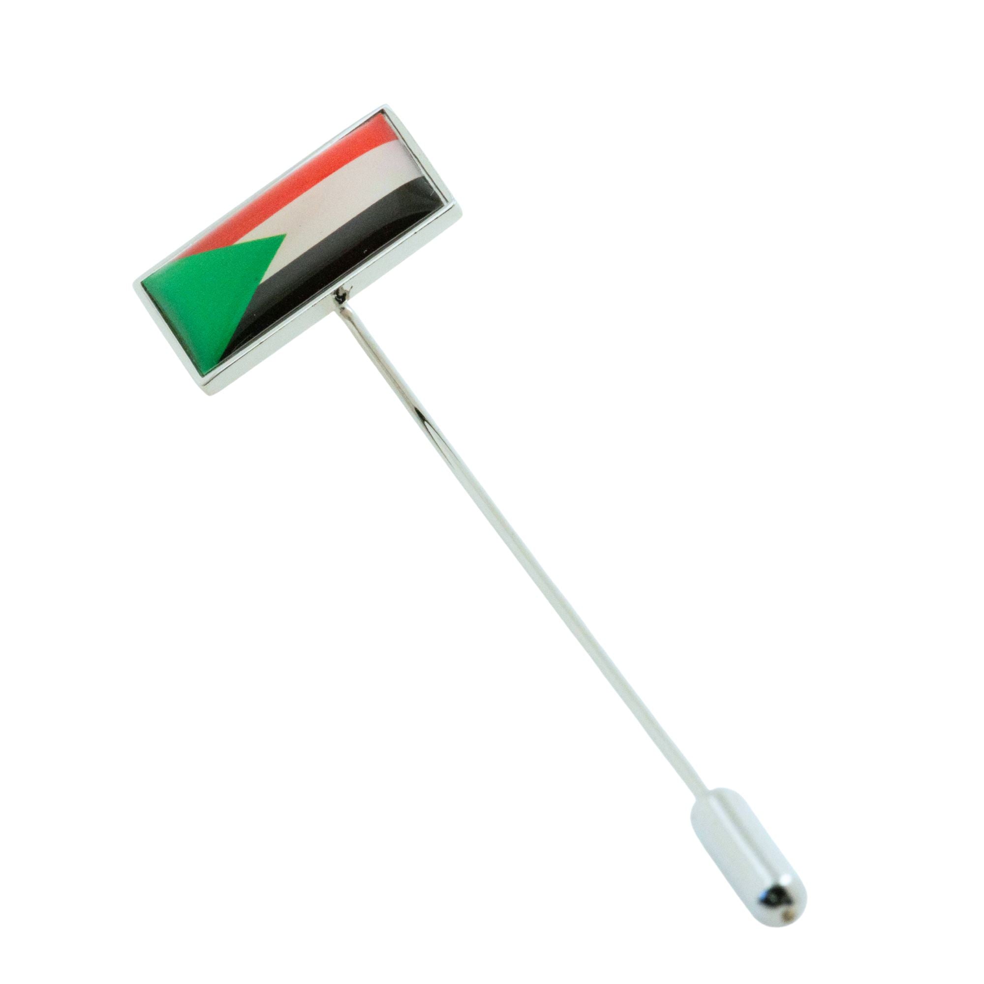 Flag of Sudan Stick Pin Lapel Pin Clinks