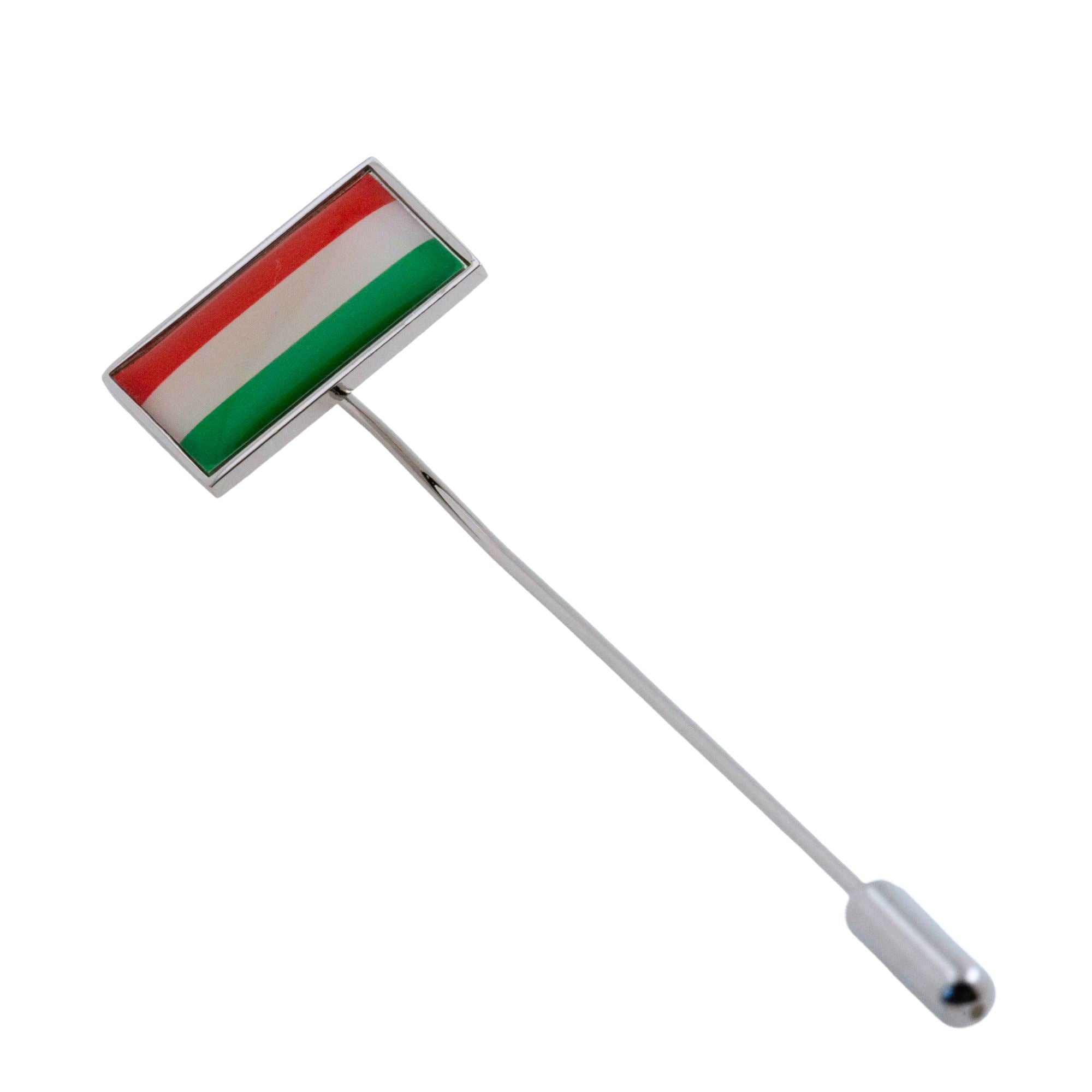 Flag of Hungary Stick Pin Lapel Pin Clinks