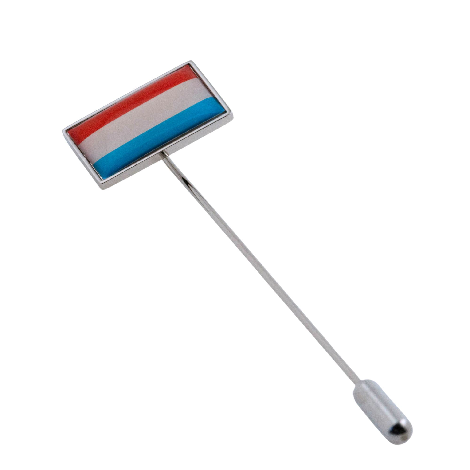 Flag of Luxembourg Stick Pin Lapel Pin Clinks