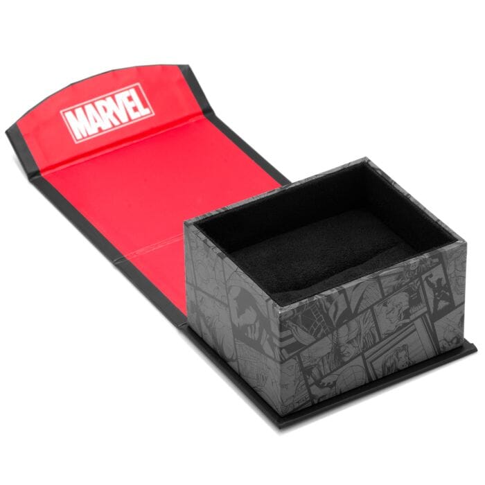 Sterling Silver 3D Captain America Shield Cufflinks Novelty Cufflinks Marvel