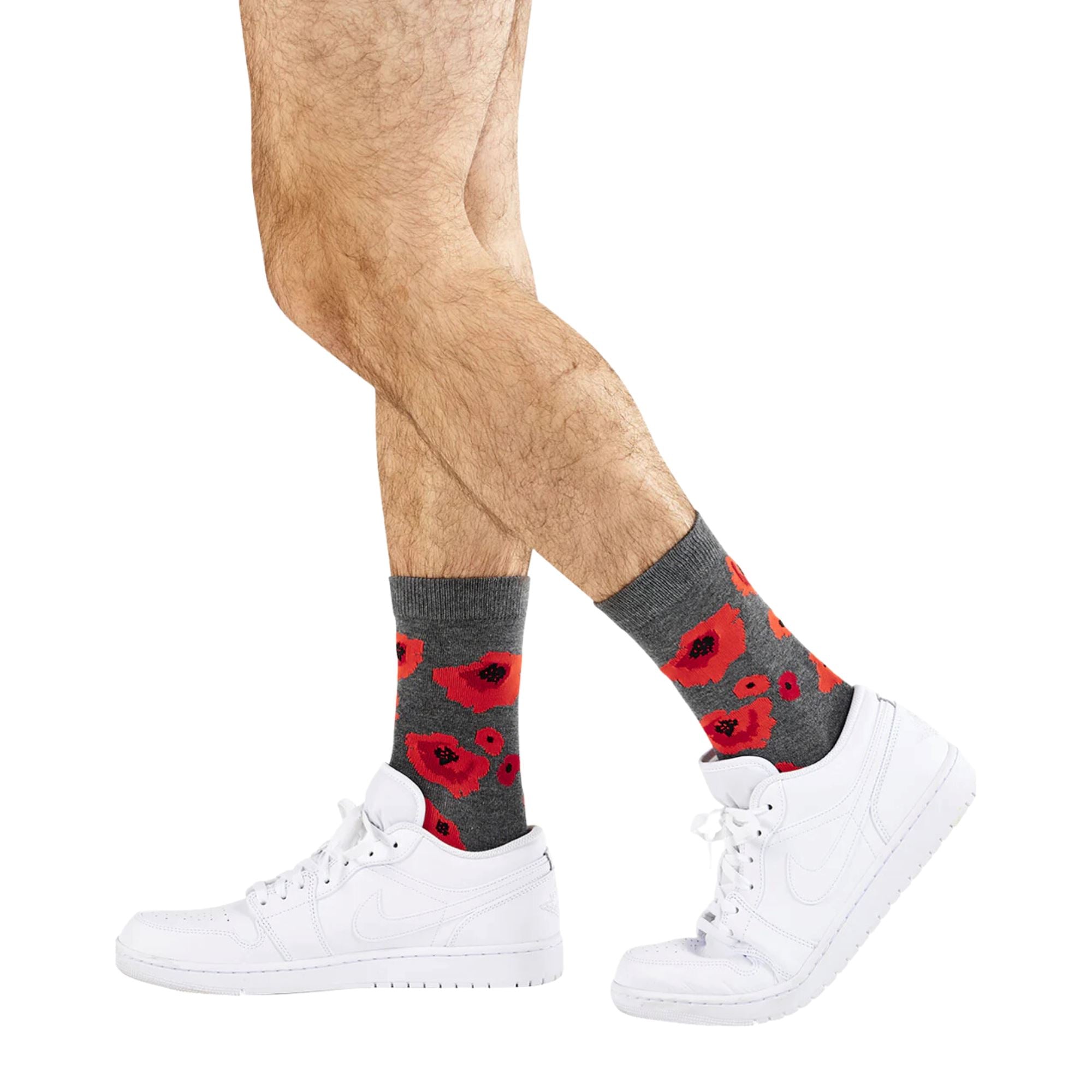 Mens Poppies Bamboo Sock Socks Bamboozld