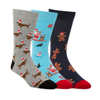 Men's Chrissy Cheer 3pk Gift Box Socks Bamboozld