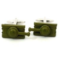 Camouflage Tank Cufflinks Novelty Cufflinks Clinks Australia