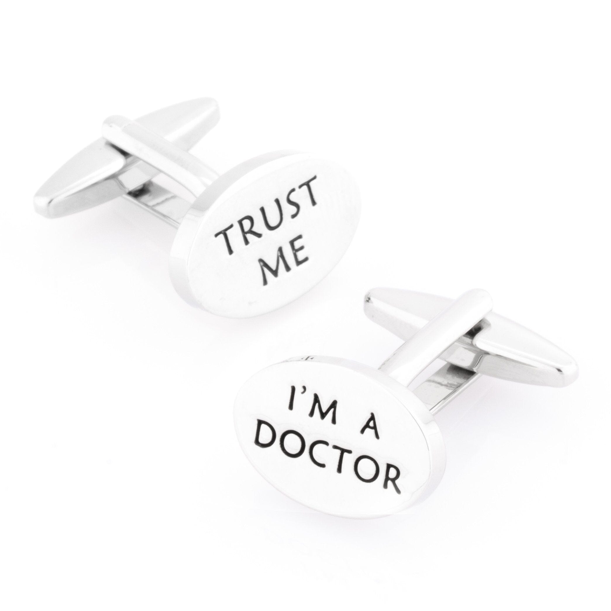 Trust Me I'm a Doctor Cufflinks Novelty Cufflinks Clinks Australia