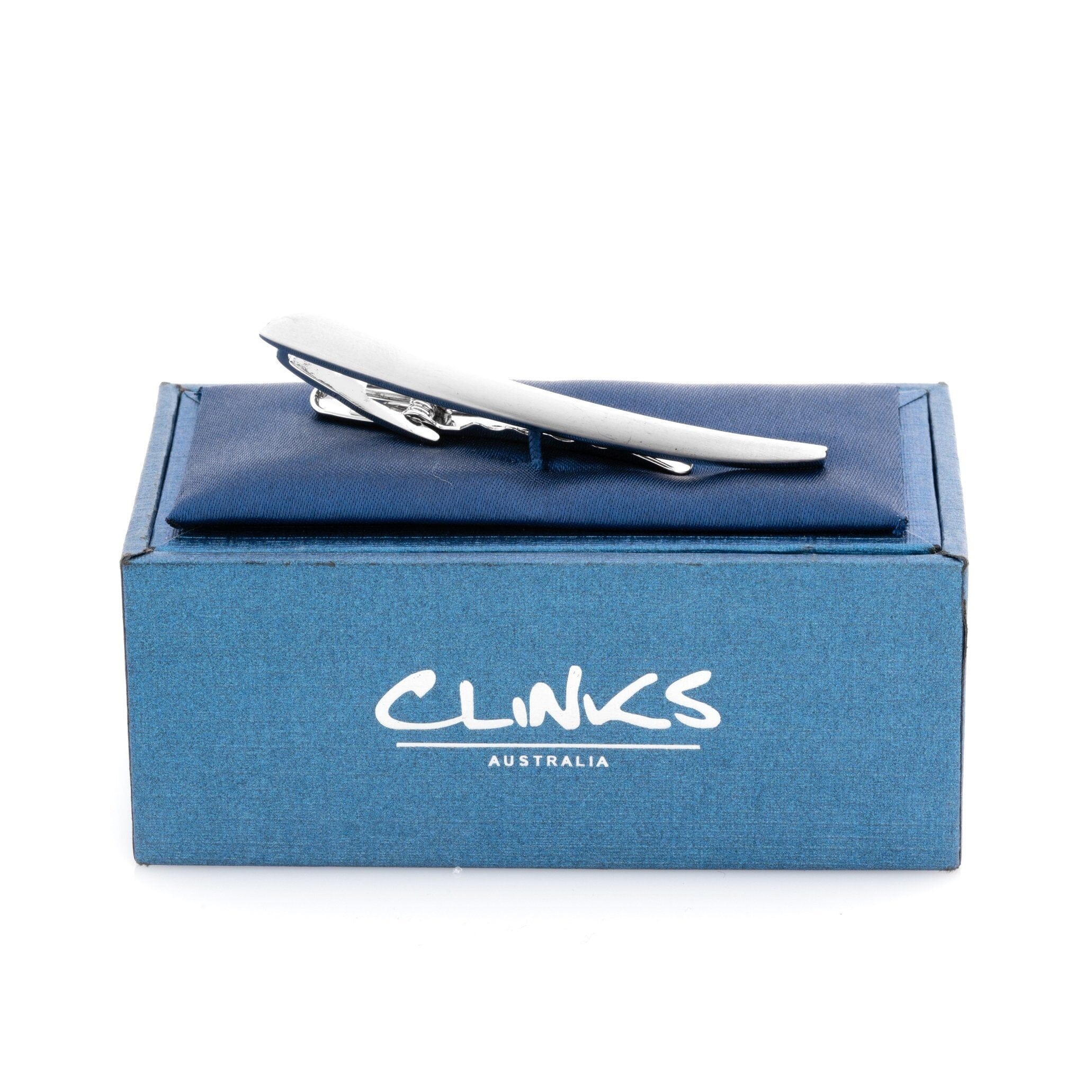 Brushed Curve Tie Clip Tie Clips Clinks Australia