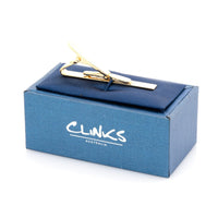 Shiny Gold Tie Clip Tie Clips Clinks Australia