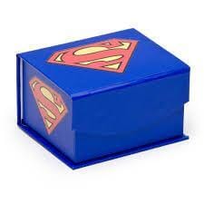 Superman Shield Cufflinks in Red and Yellow Novelty Cufflinks DC Comics