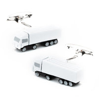 White Truck Cufflinks Novelty Cufflinks Clinks Australia