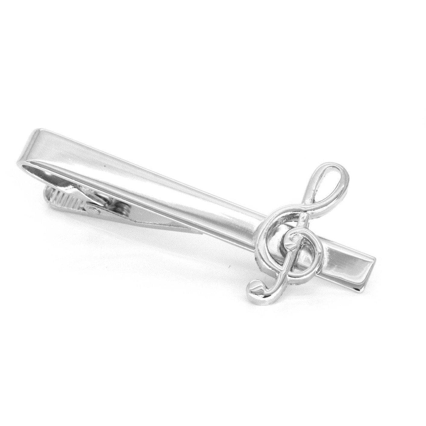 Treble Clef Tie Clip Tie Clips Clinks