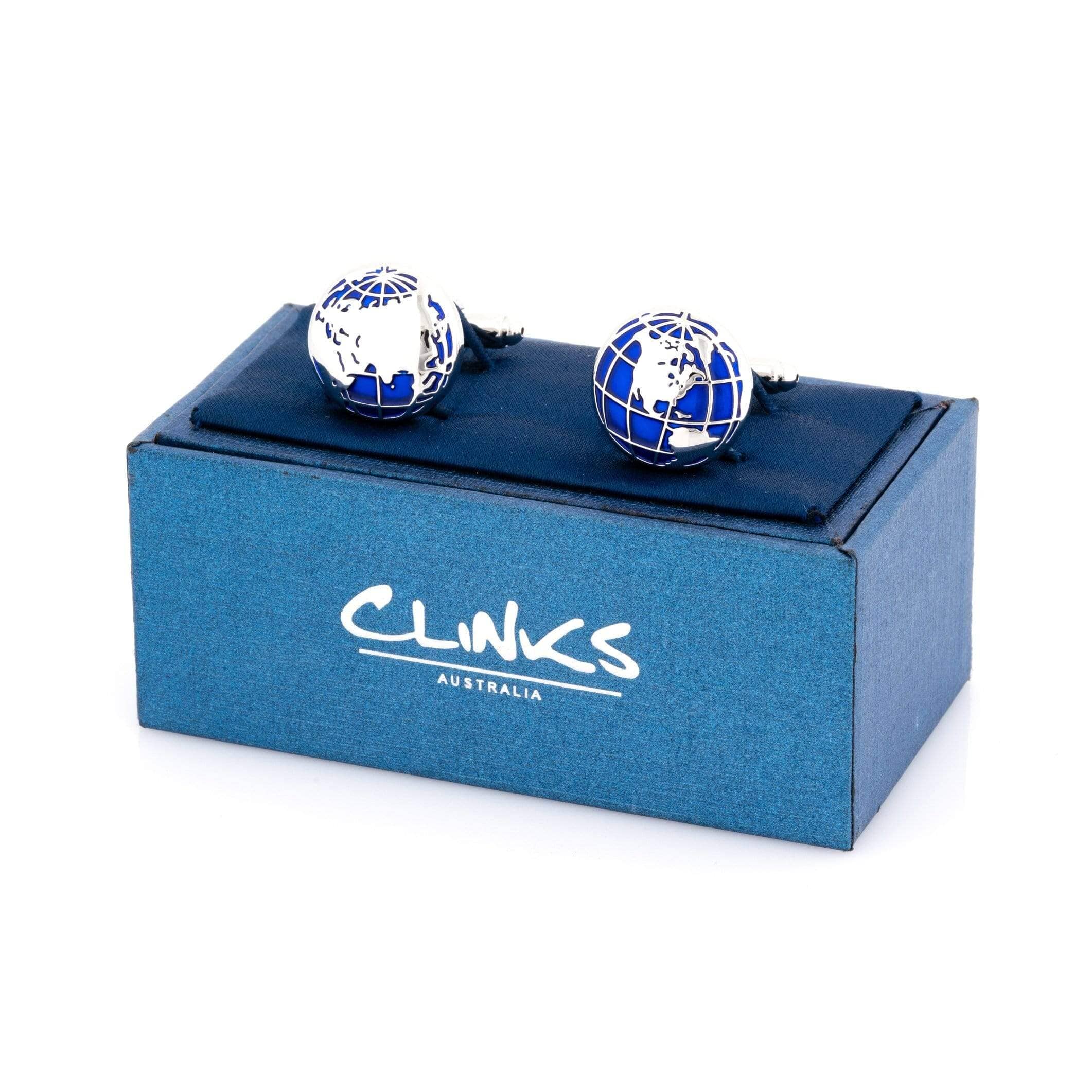 World Map Cufflinks Novelty Cufflinks Clinks Australia