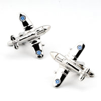 Silver Fighter Jet Plane Cufflinks Novelty Cufflinks Clinks Australia