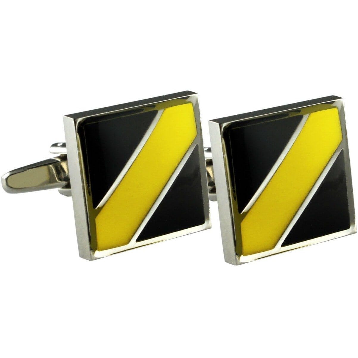 Colour Richmond FC AFL Cufflinks Novelty Cufflinks AFL Colour Richmond FC AFL Cufflinks
