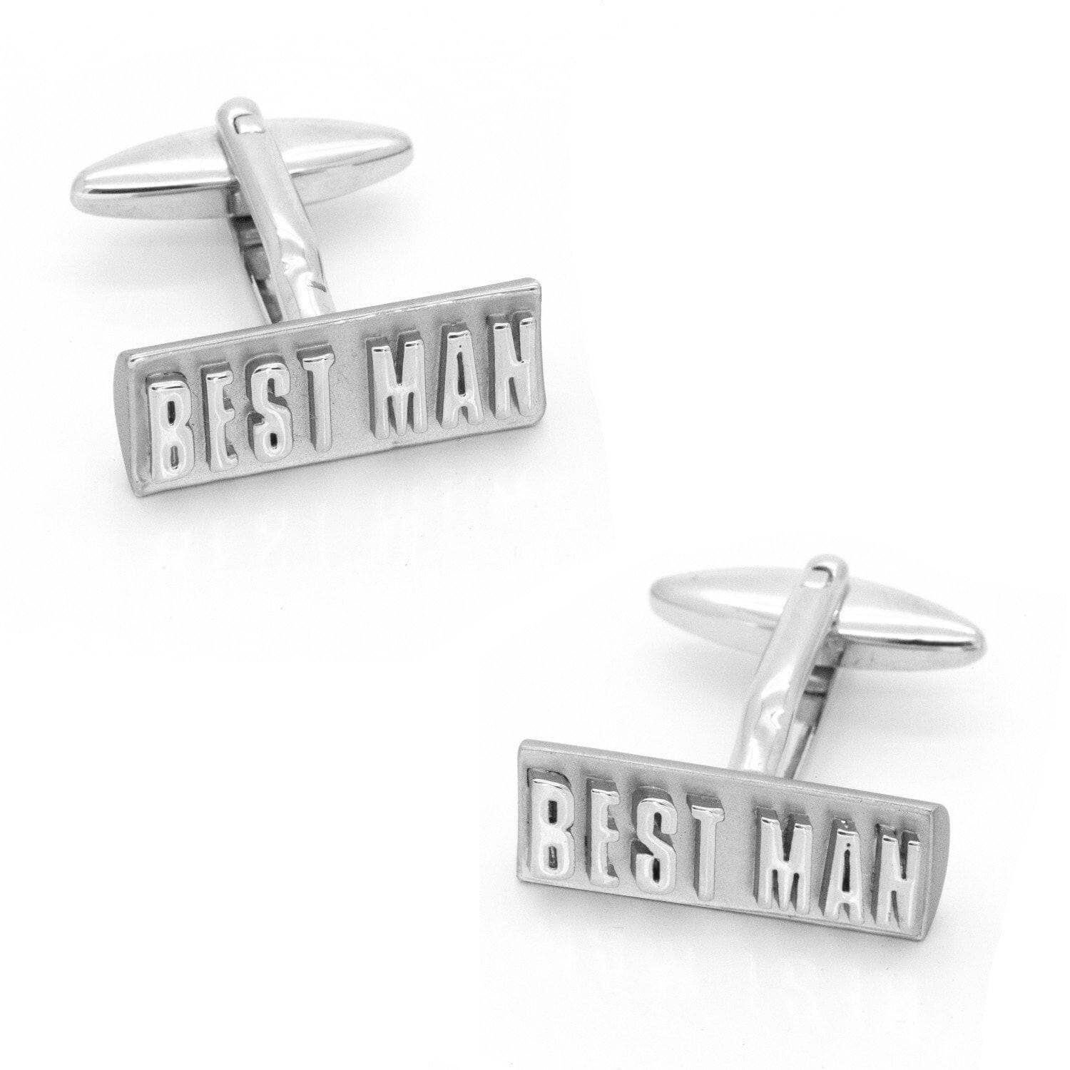 Best Man Raised Lettering Wedding Cufflinks Wedding Cufflinks Clinks Australia