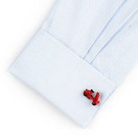 Red Scooter Cufflinks Novelty Cufflinks Clinks Australia