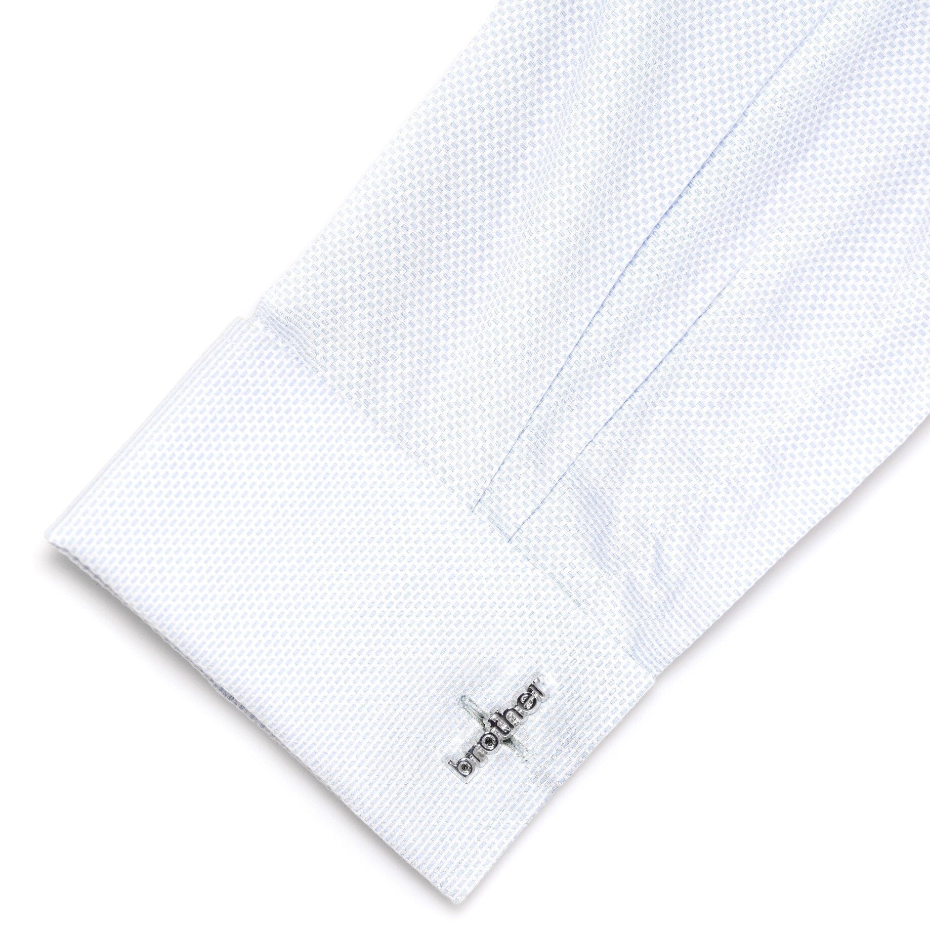 Brides Brother cut-out style Wedding cufflinks Wedding Cufflinks Clinks Australia