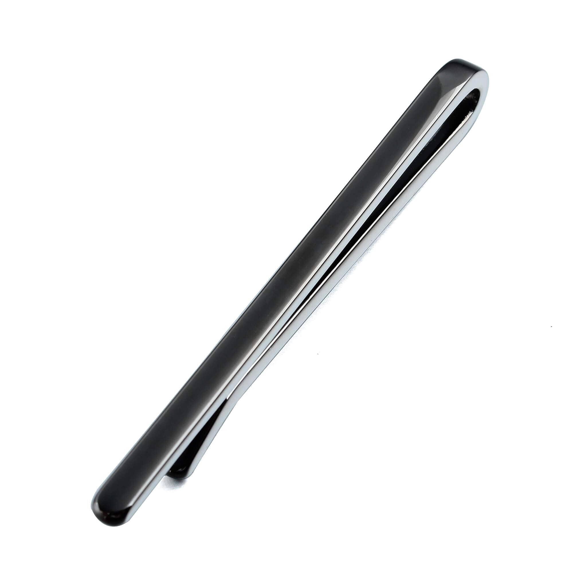 Thin Gunmetal Tie Bar Tie Clips Clinks Australia