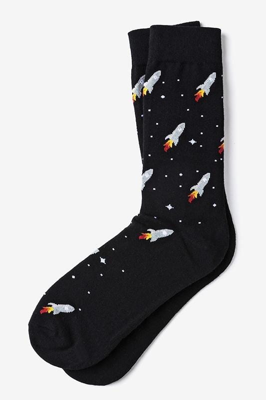 Rocket Ship Sock Socks Sock Genius