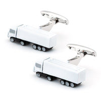 White Truck Cufflinks Novelty Cufflinks Clinks Australia